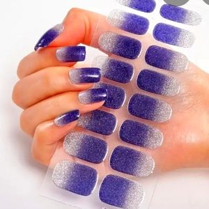 Hombre Purple Self Adhesive Manicure Stickers for Nails